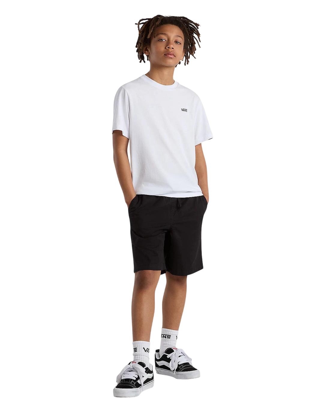 KIDS WAIST SHORTS BLACK