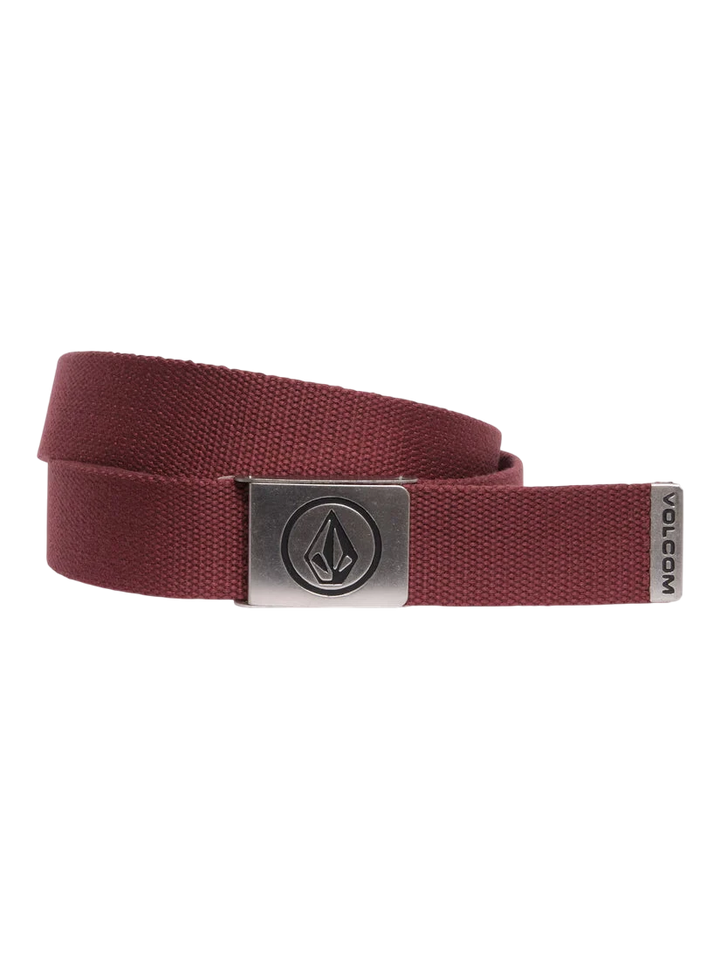 CIRCLE WEB BELT MERLOT