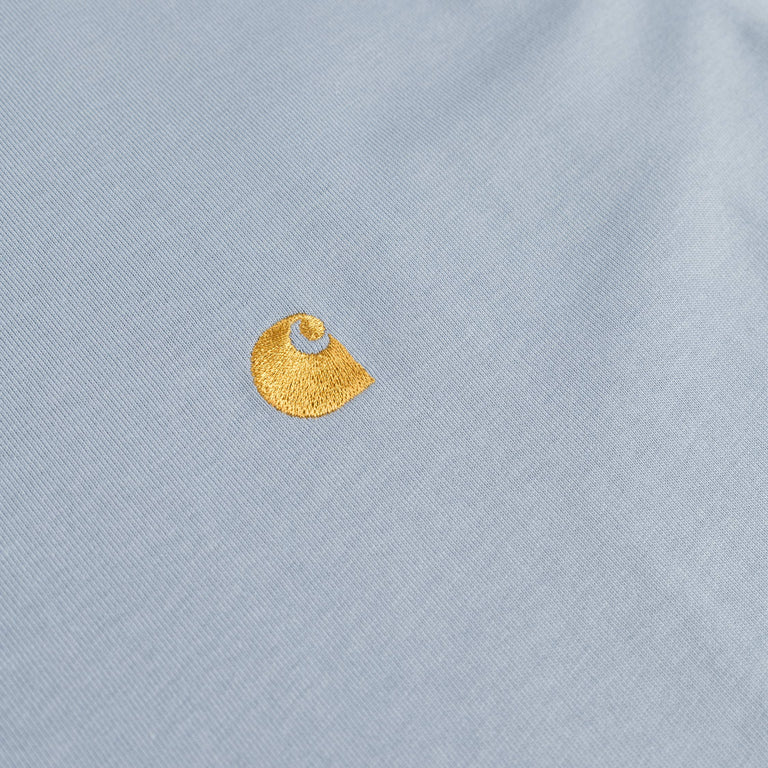 CHASE TEE FROSTED BLUE GOLD