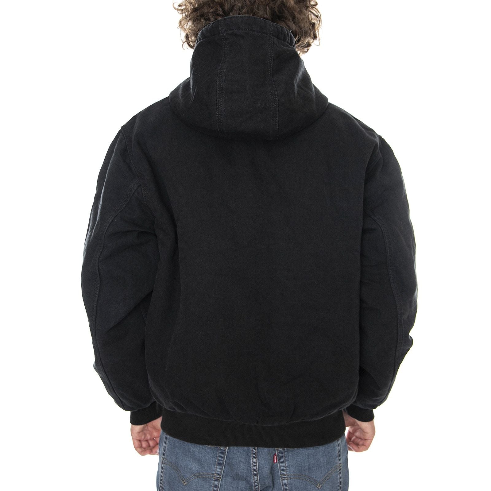 OG ACTIVE JACKET 100% BLACK AGED CANVAS