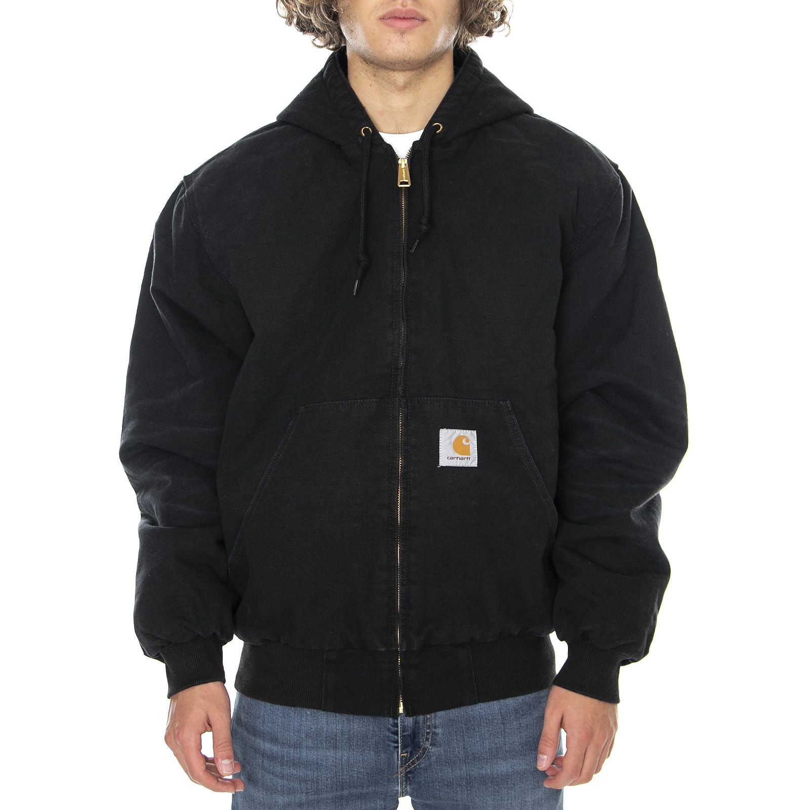 OG ACTIVE JACKET 100% BLACK AGED CANVAS