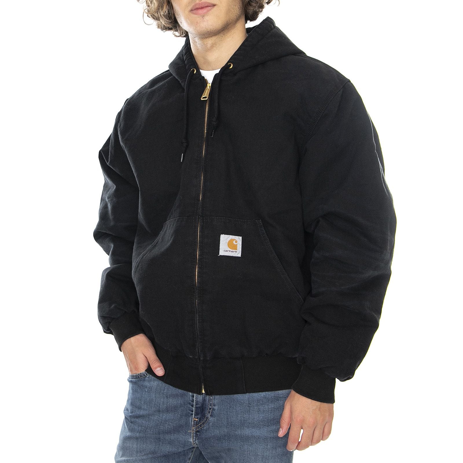 OG ACTIVE JACKET 100% BLACK AGED CANVAS