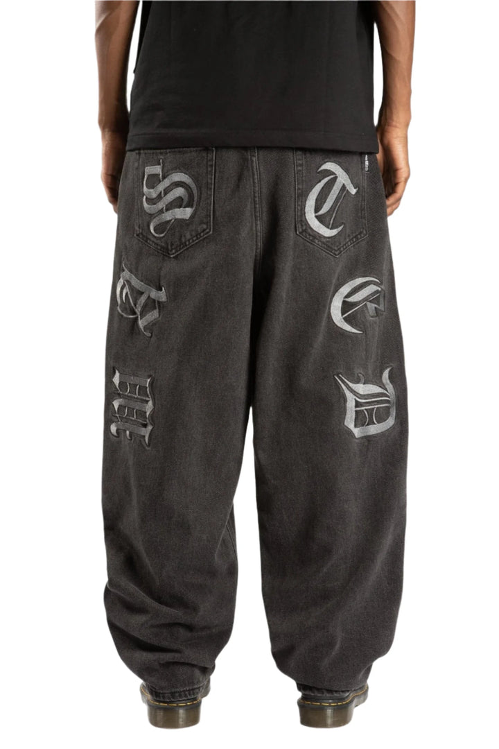 KINGDOM CURVE CASPER PANT FADED BLACK