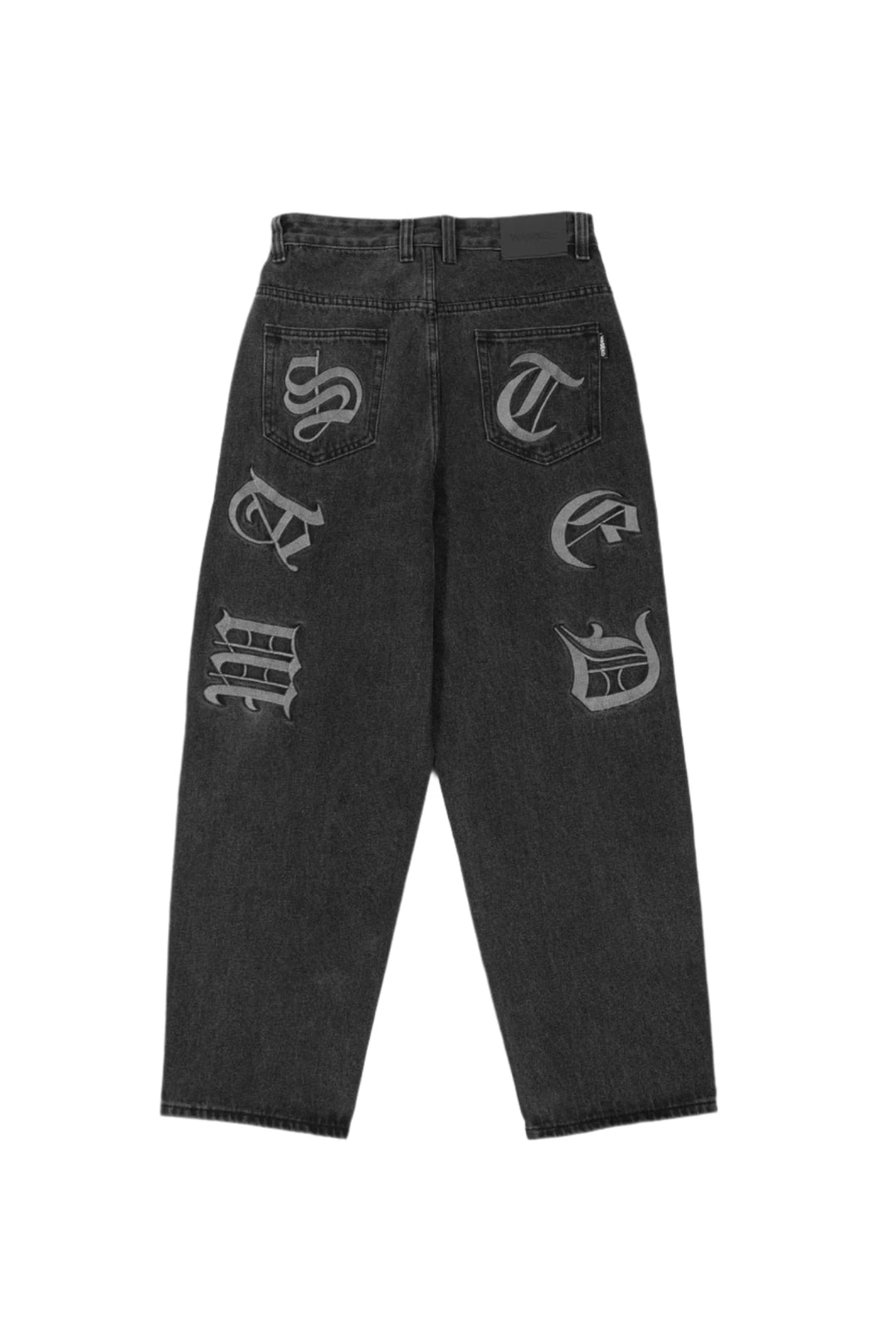 KINGDOM CURVE CASPER PANT FADED BLACK