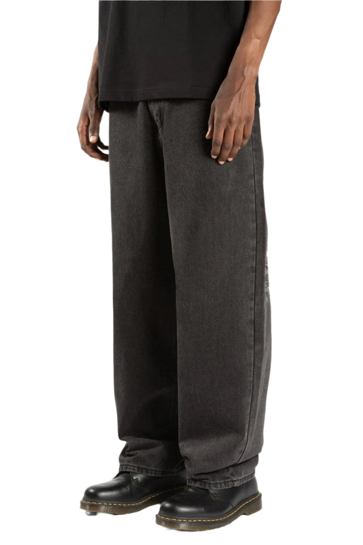 KINGDOM CURVE CASPER PANT FADED BLACK