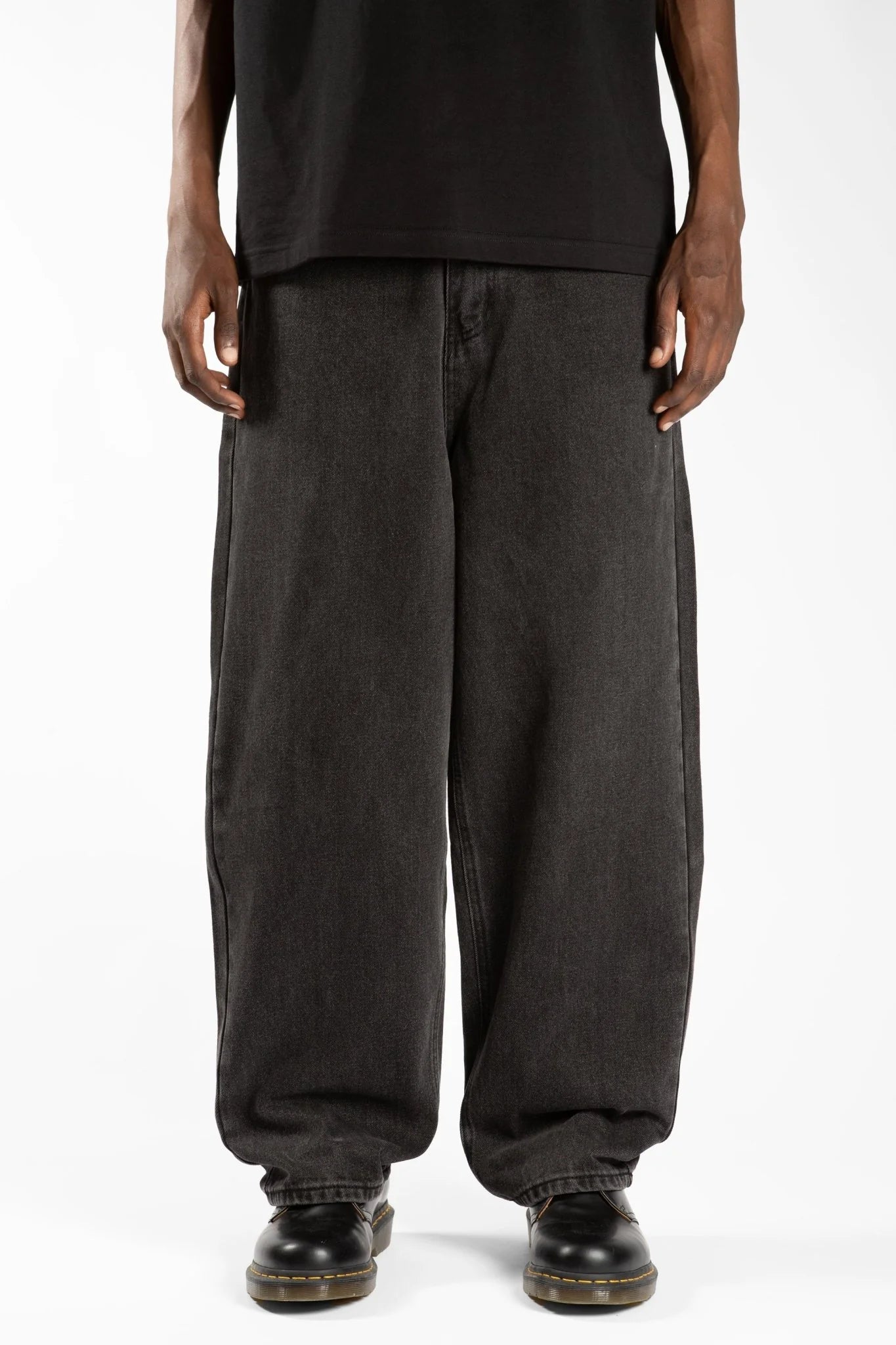 KINGDOM CURVE CASPER PANT FADED BLACK