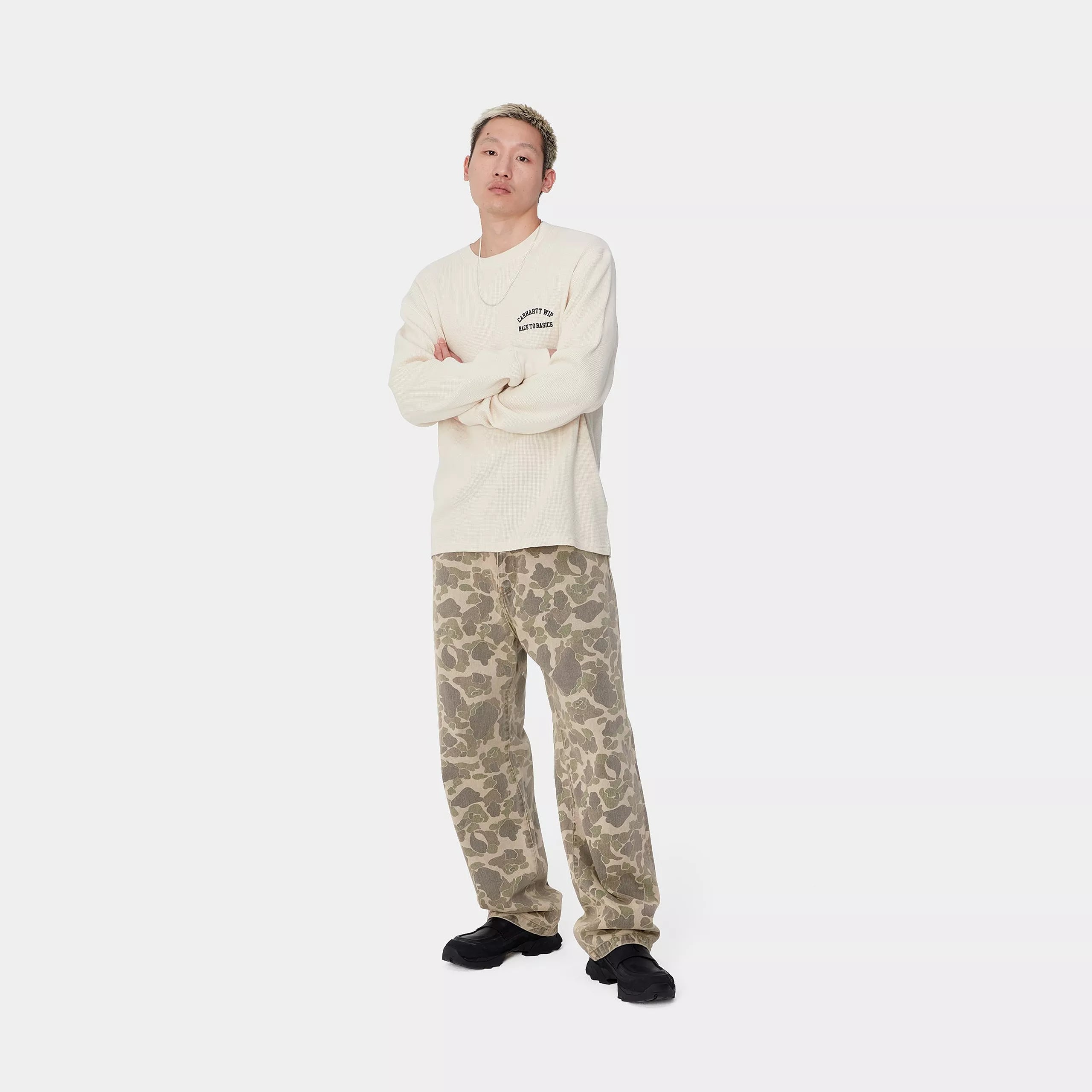 DUCK LANDON PANT CAMO DUCK BLACK