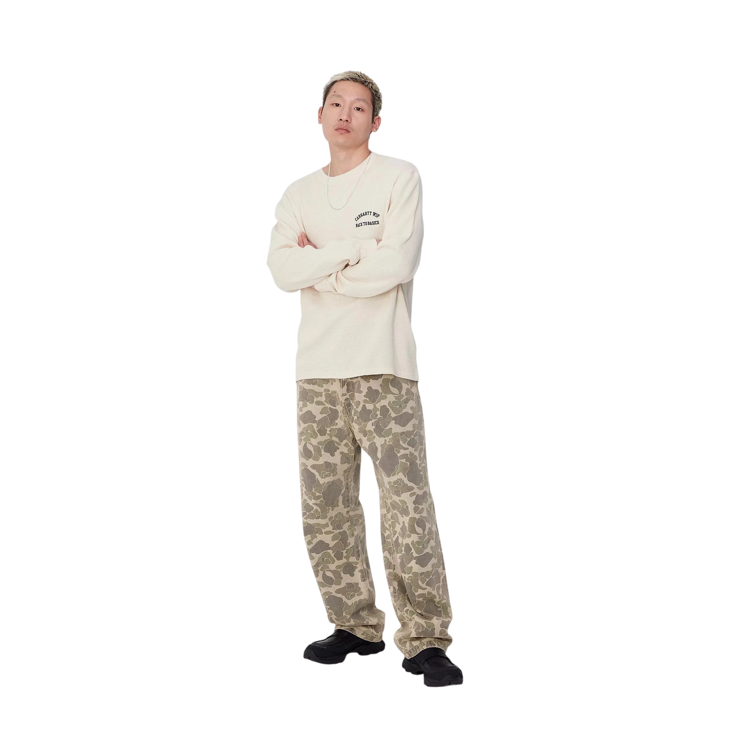 DUCK LANDON PANT CAMO DUCK BLACK