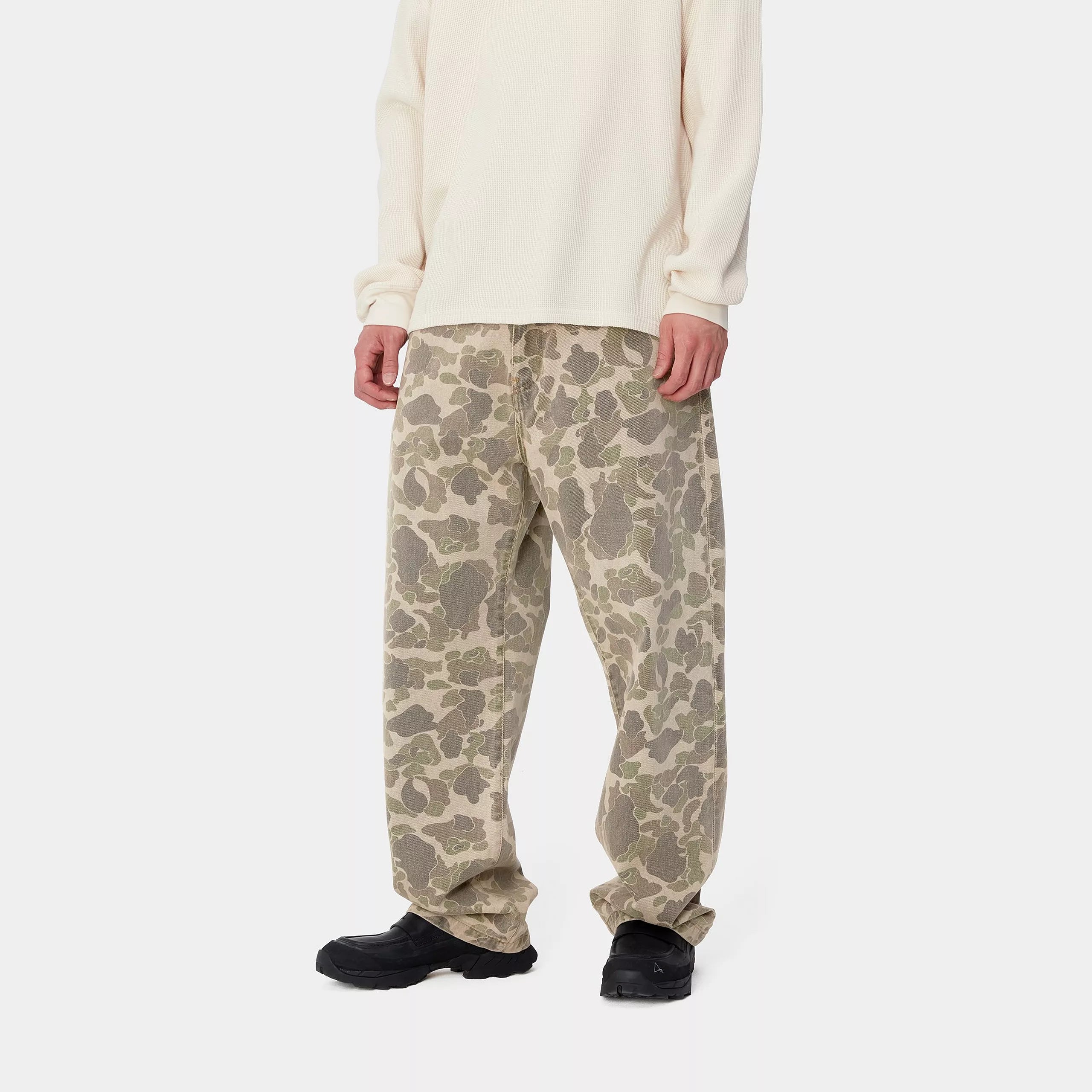 DUCK LANDON PANT CAMO DUCK BLACK