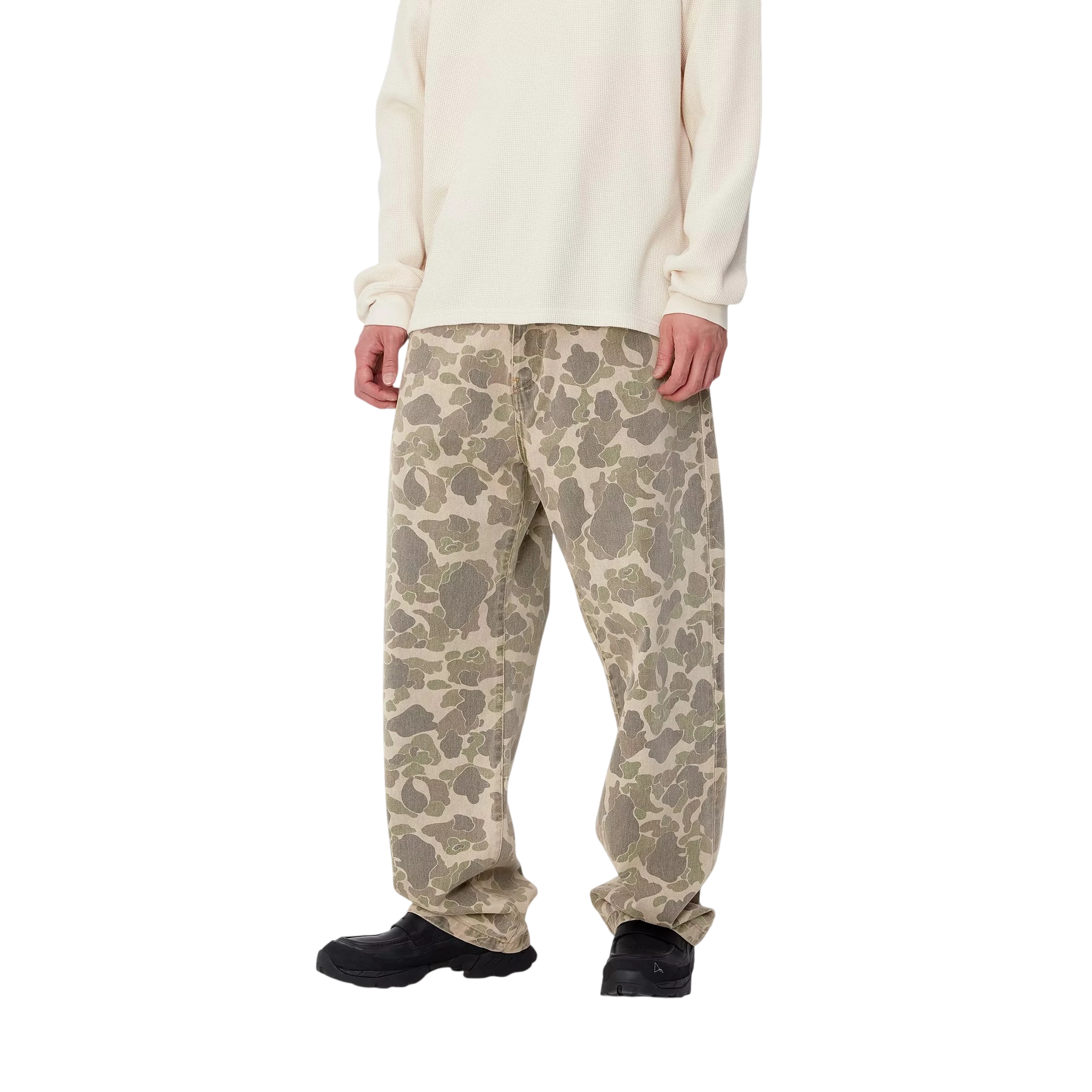 DUCK LANDON PANT CAMO DUCK BLACK