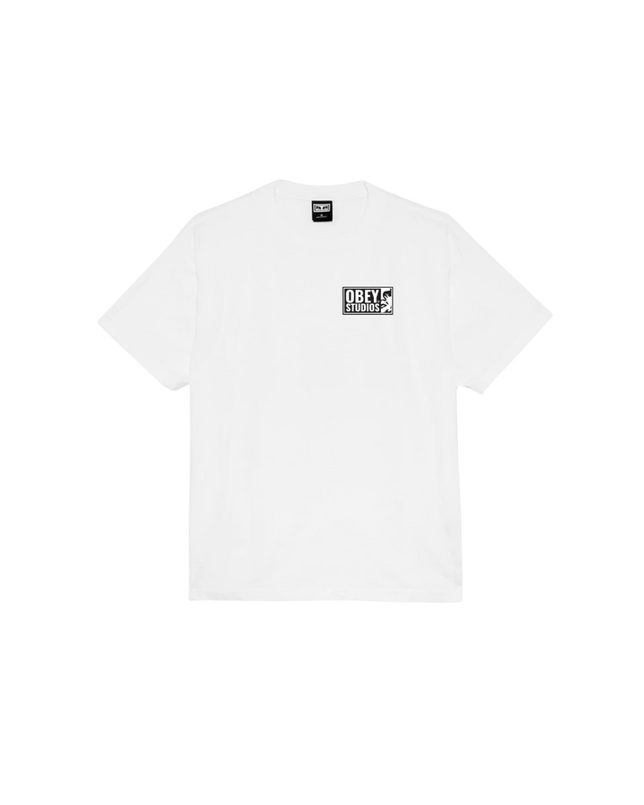 NOT RIGHT HEAVYWEIGHT TEE WHITE