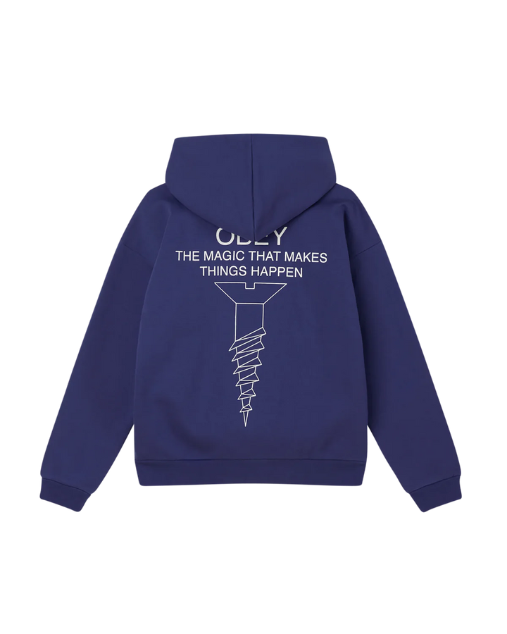 THINGS HAPPEN HOODIE SKIPPER BLUE