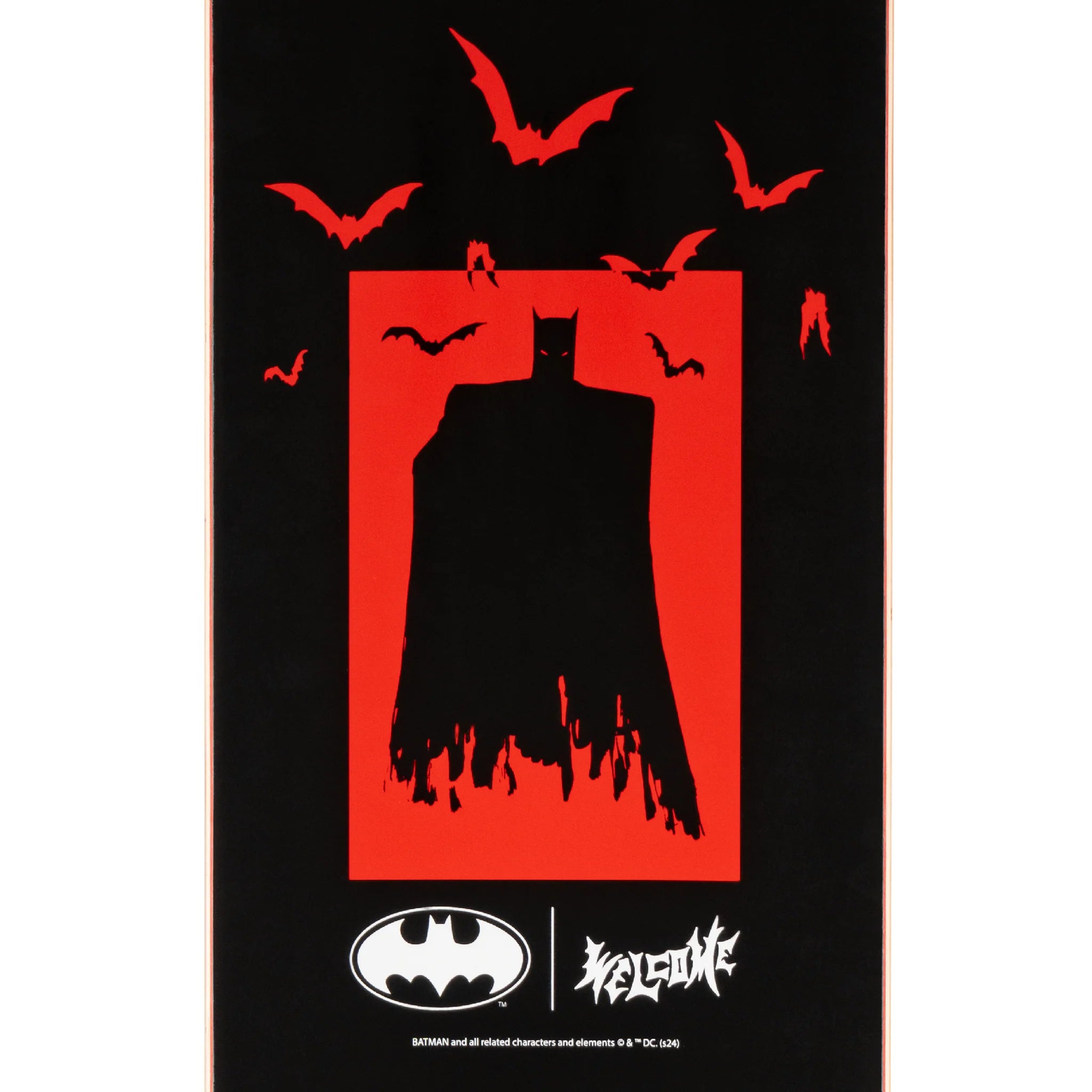 WELCOME X BATMAN KNOCKOUT BAT FLAMES BLACK