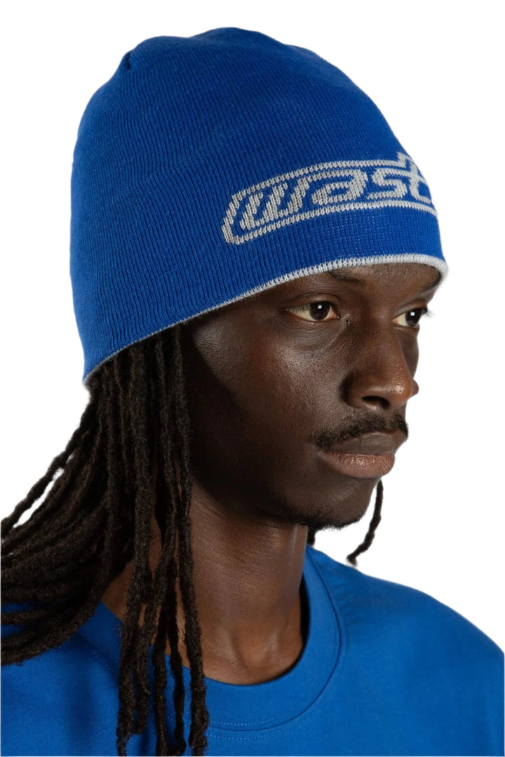 PULSE REVERSE BROW BEANIE ARENA BLUE GREY