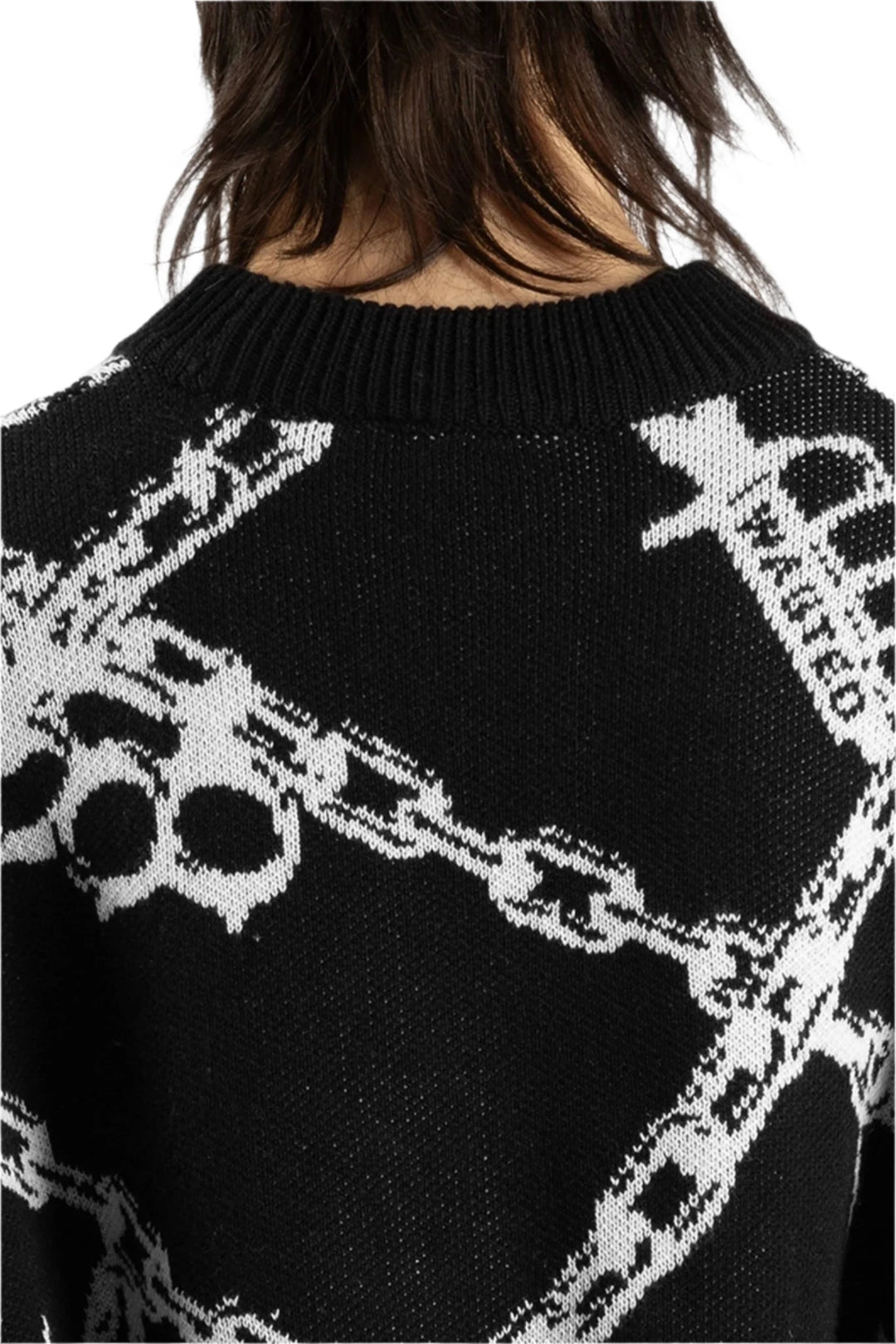 KNUCKLES SWEATER BLACK