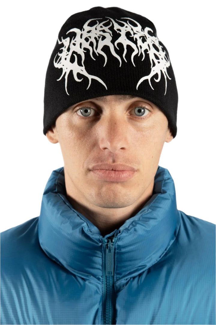 SKYLAB BROW BEANIE BLACK