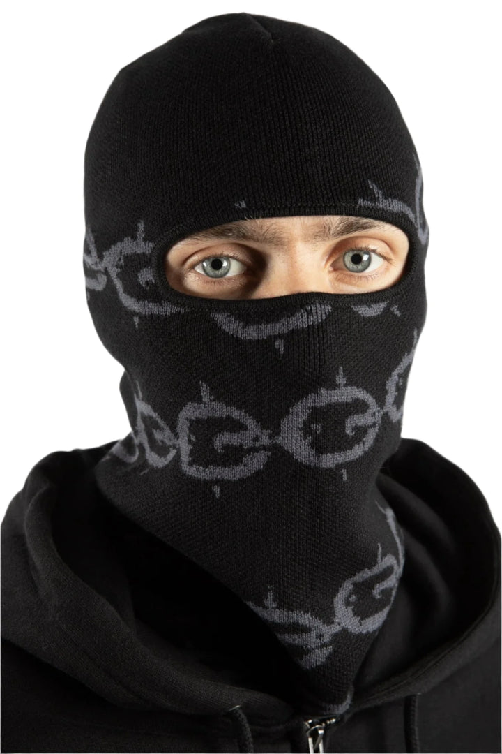 CHROME BALACLAVA BLACK