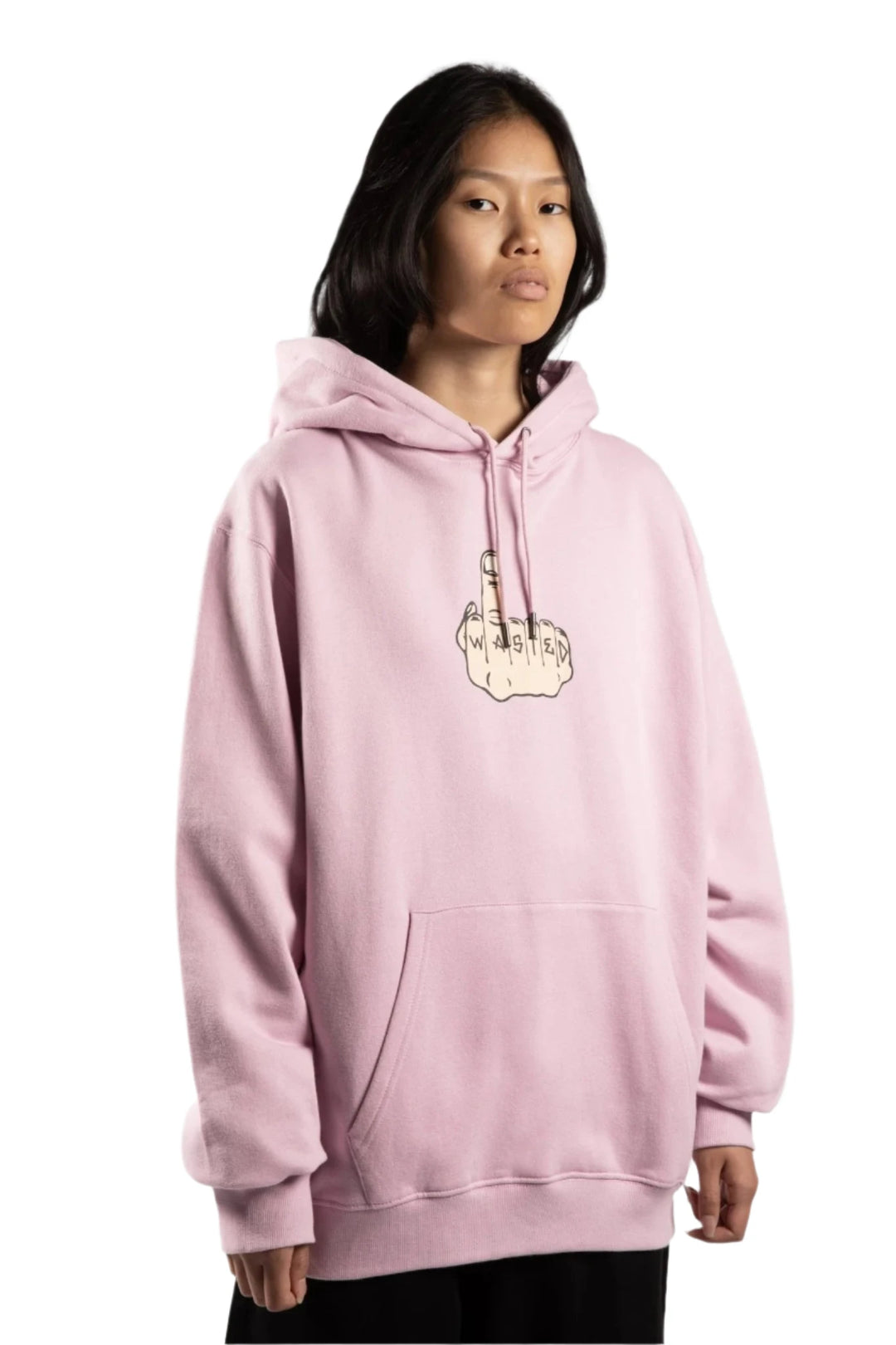 MIDDLE HOODIE SOUR PINK