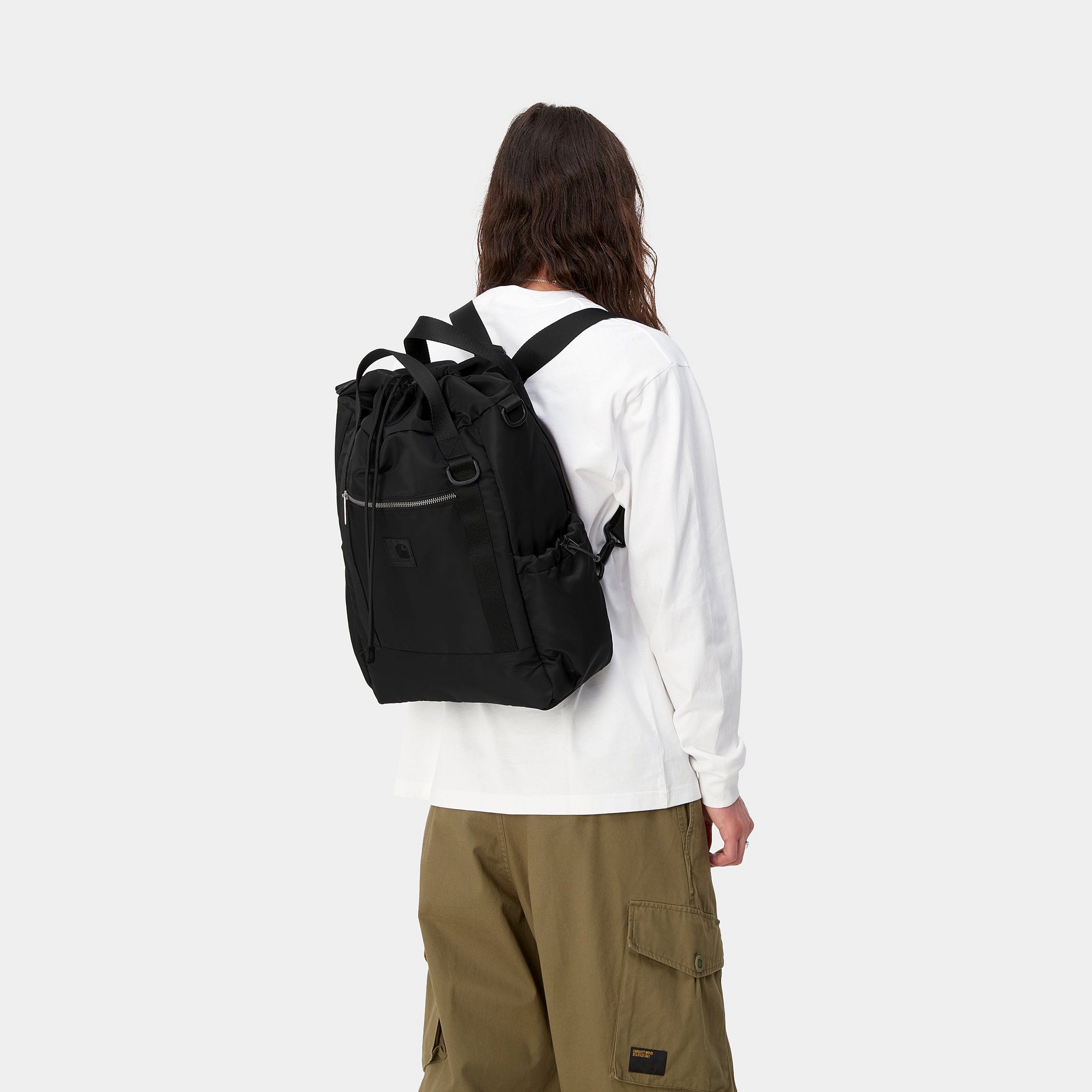 OTLEY NYLON BACKPACK BLACK