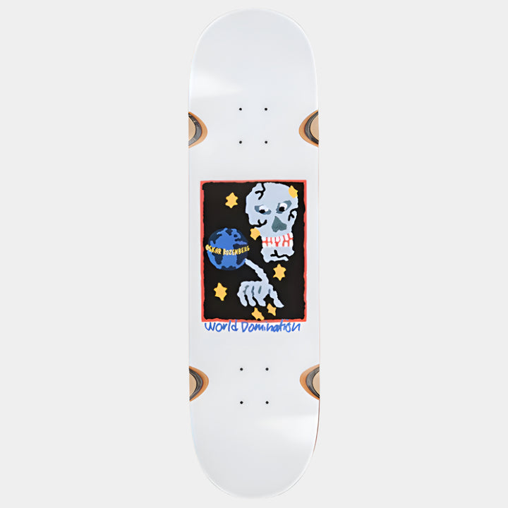 OSKAR ROZENBERG WORLD DOMINATION WHEELWELL DECK WHITE