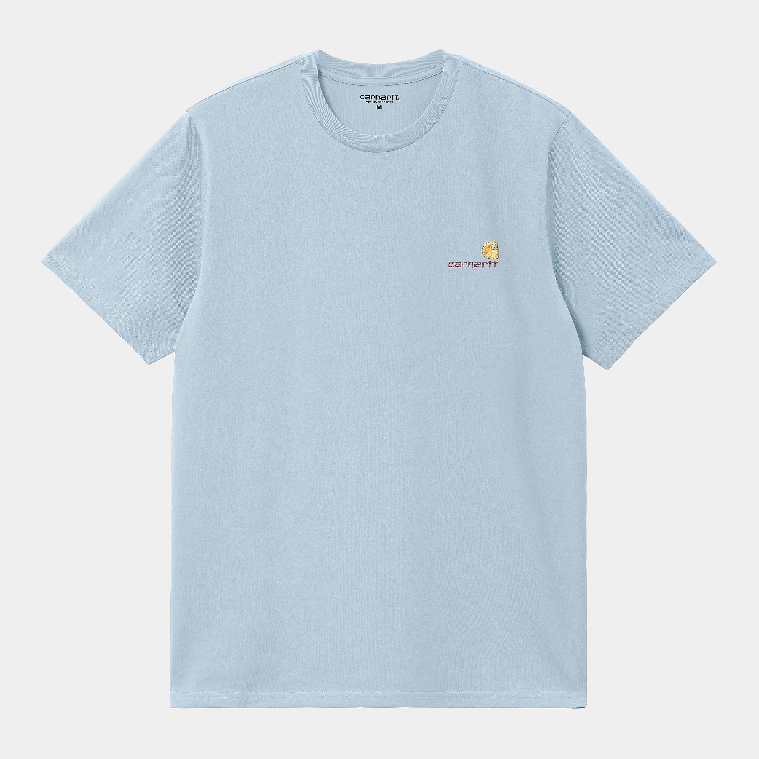 AMERICAN SCRIPT TEE FROSTED BLUE