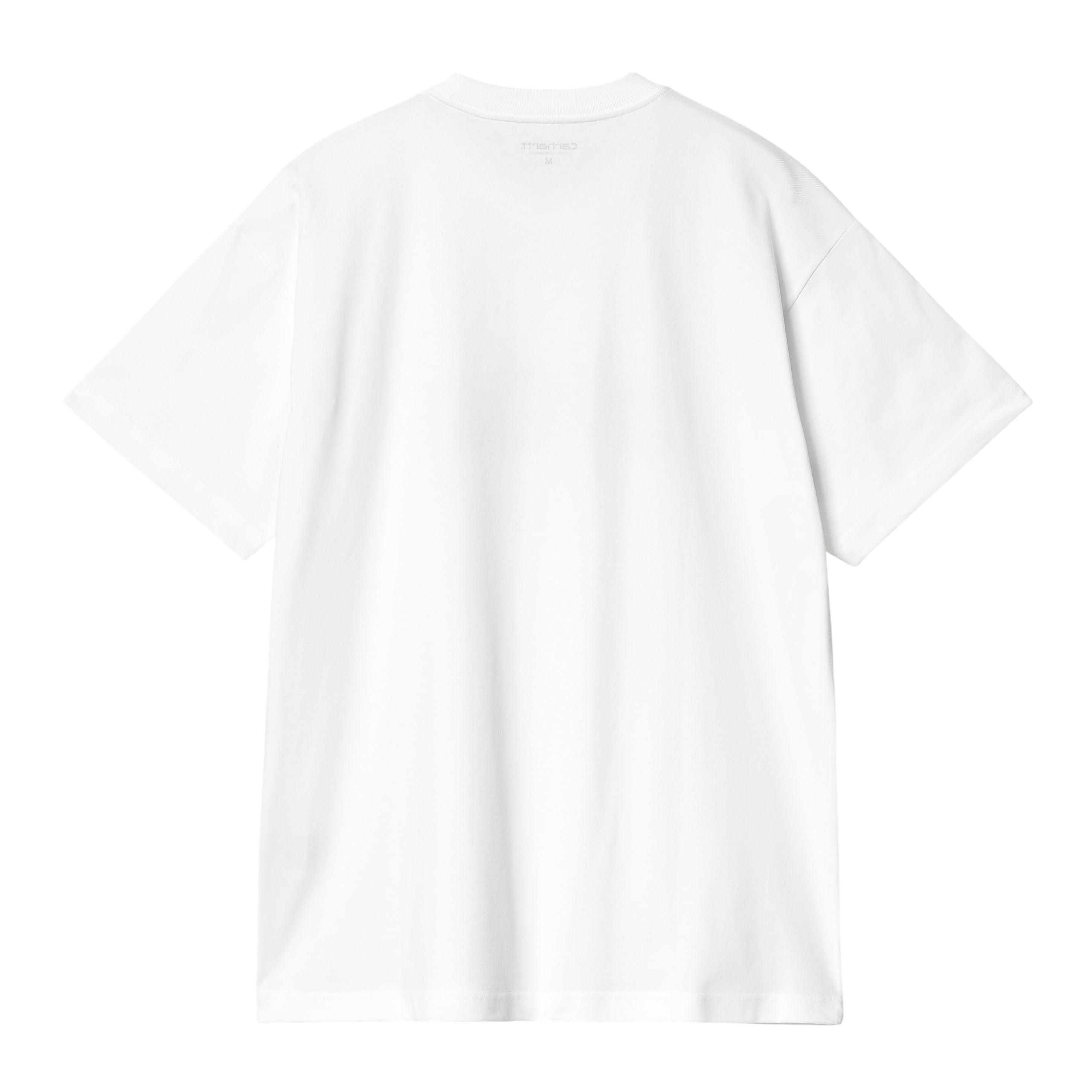 S/S Brush WIP TEE WHITE