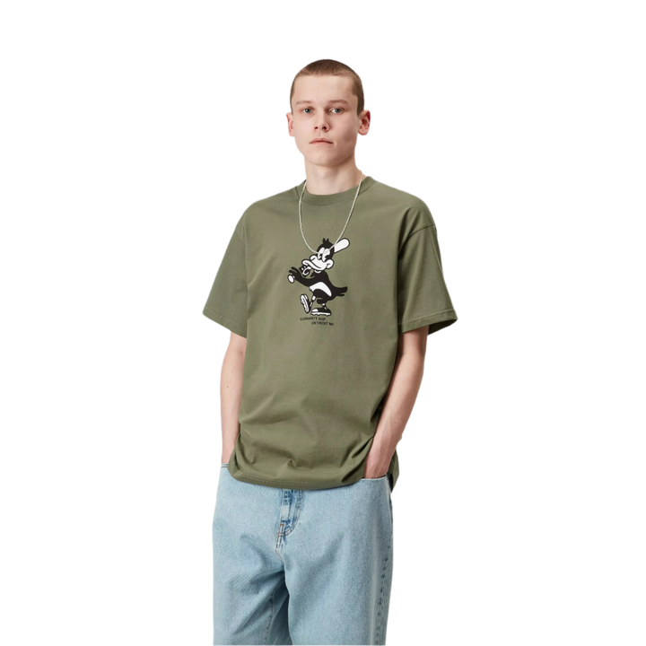 HOME RUN TEE DOLLAR GREEN