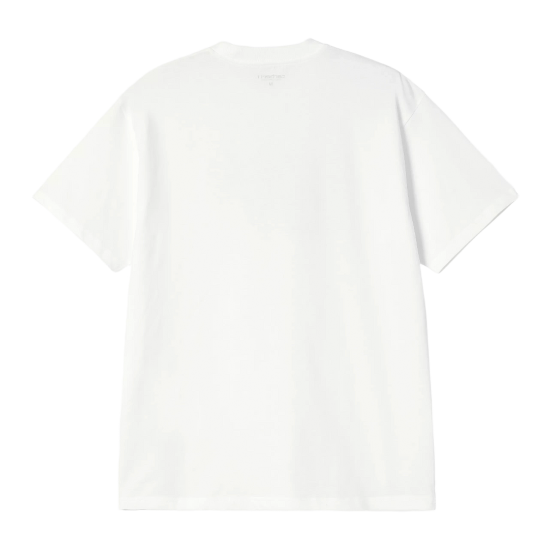 HOT SCRIPT TEE WHITE
