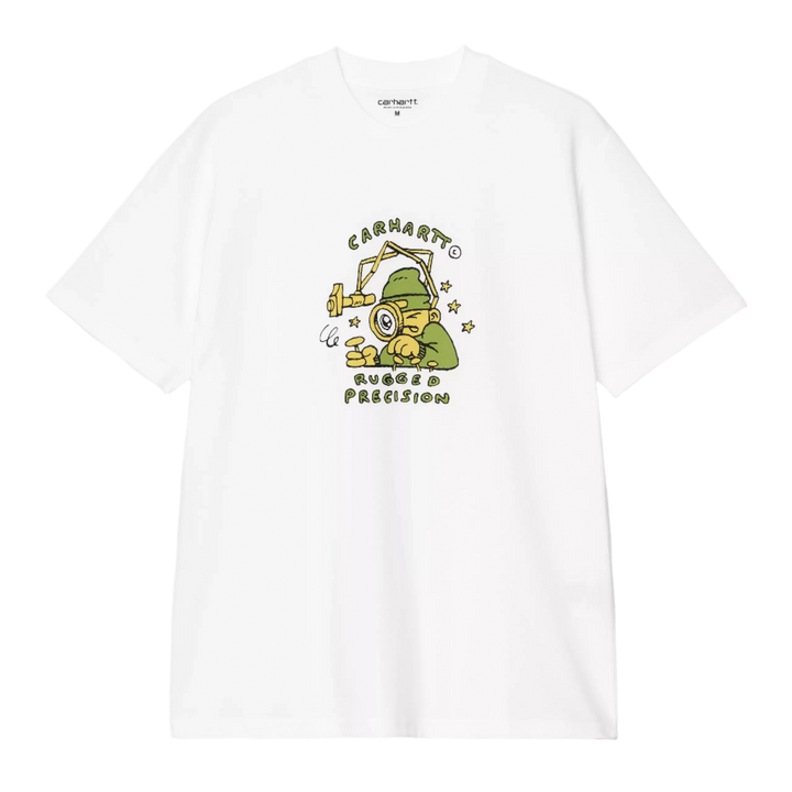 PRECISION WORK TEE WHITE