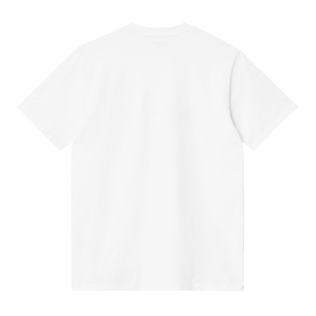 SCRIPT TEE WHITE BLACK