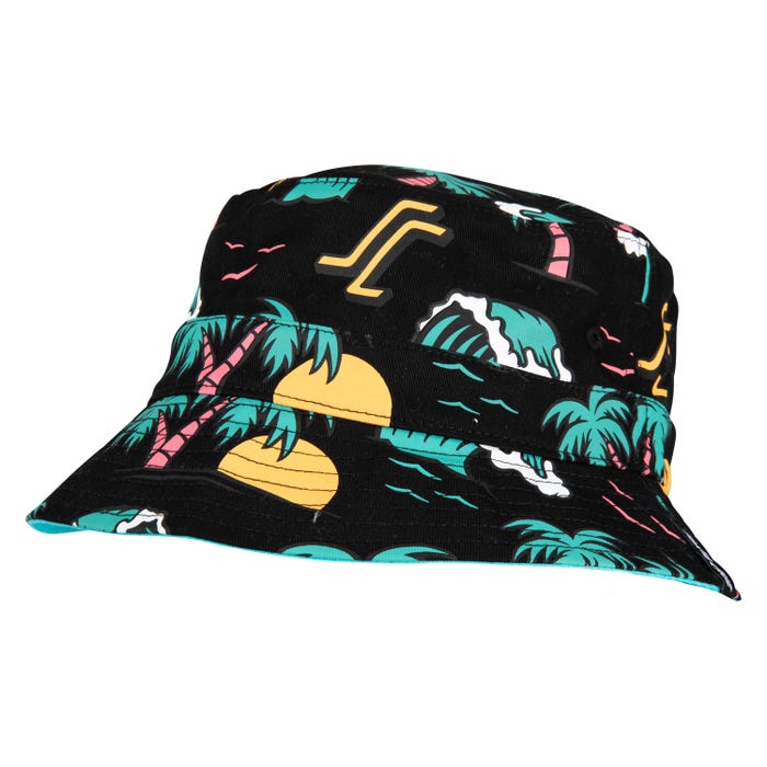 YOUTH PARADISE REPEAT BUCKET HAT BLACK