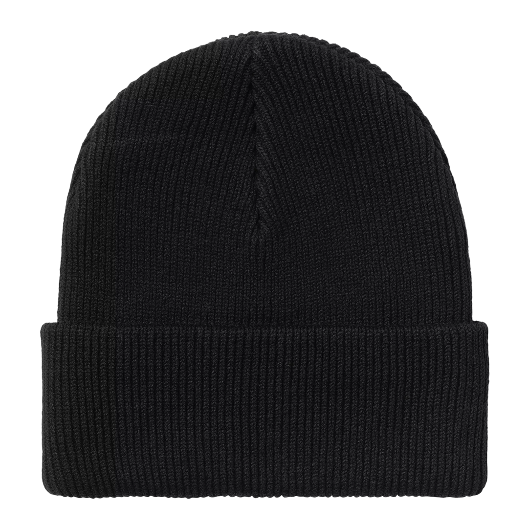 SCREW BEANIE BLACK