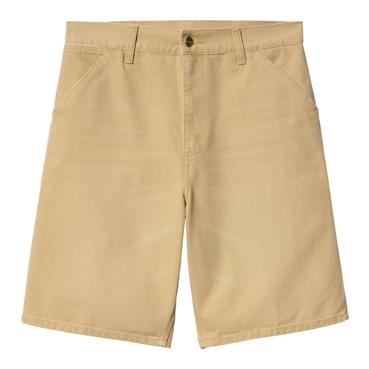 SINGLE KNEE SHORT COTTON BOURBON