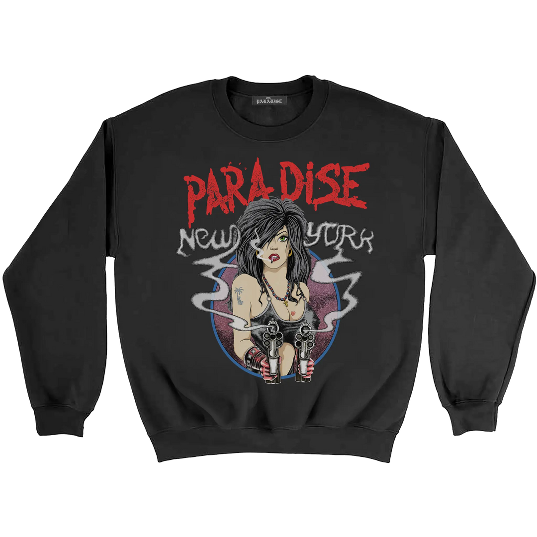 FEMME FATALE CREWNECK BLACK