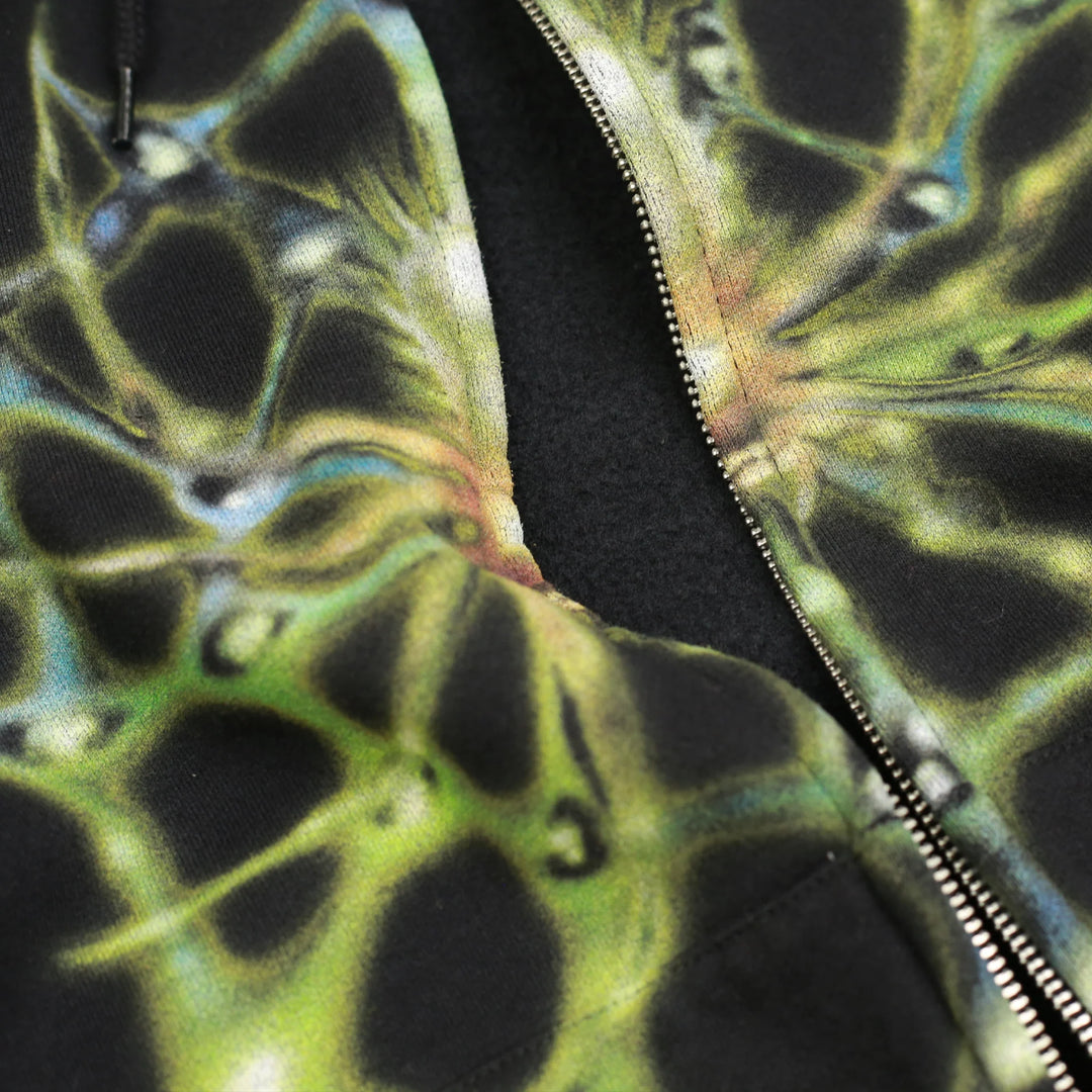 WEBBER ZIP HOODIE BLACK