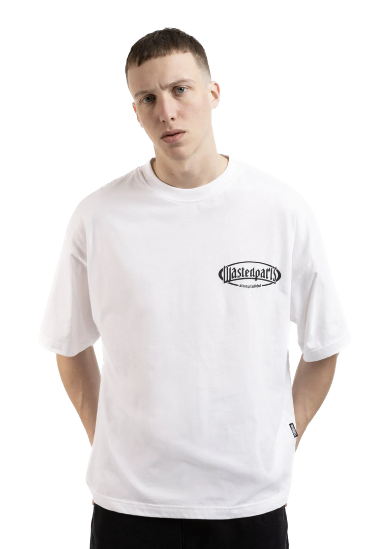 YARD BOXY TEE WHITE