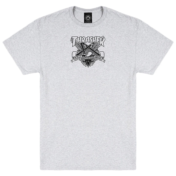 EAGLEGRAM TEE ASH GREY