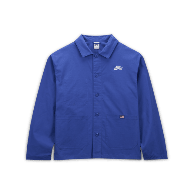 NIKE SB OLYMPIC USA RIPSTOP COACH JACKET BLUE