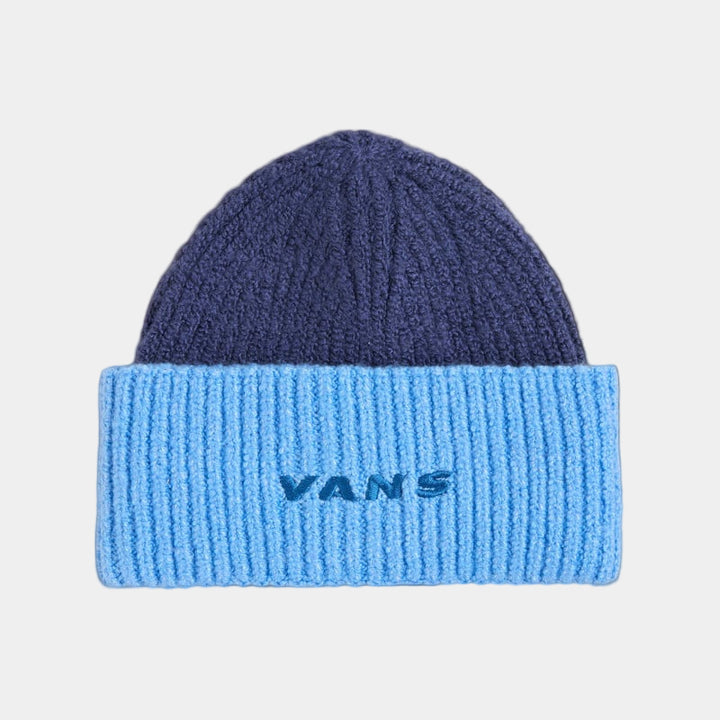 DENSMORE WIDE CUFF BEANIE BLUE