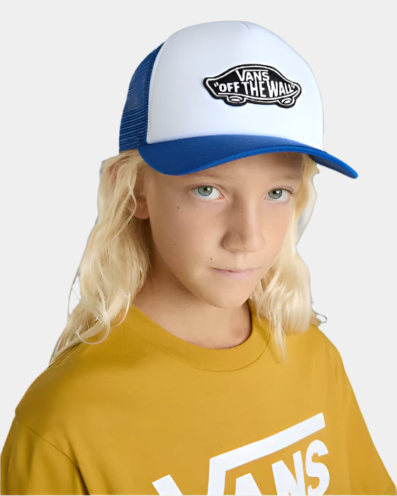 KIDS CLASSIC PATCH CURVED BILL CAP BLUE