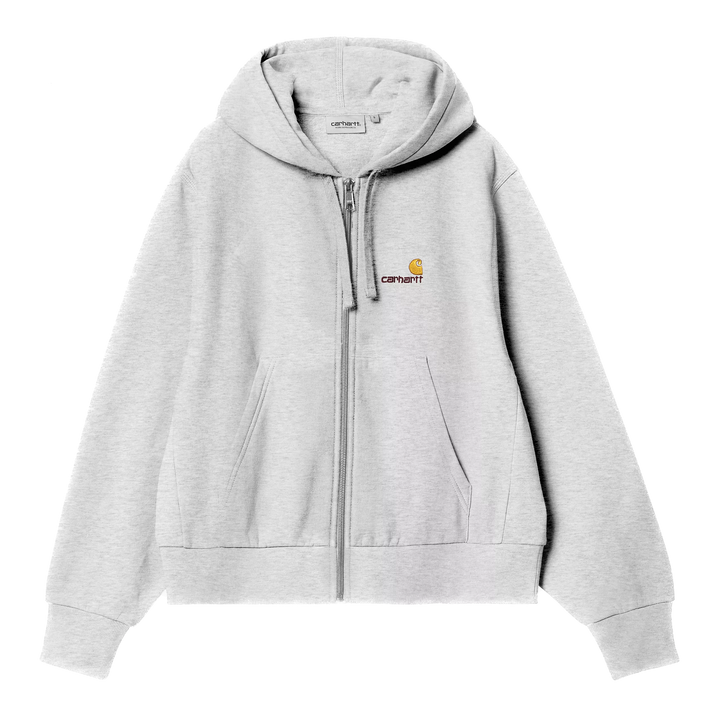 W' HOODED AMERICAN SCRIPT JACKET