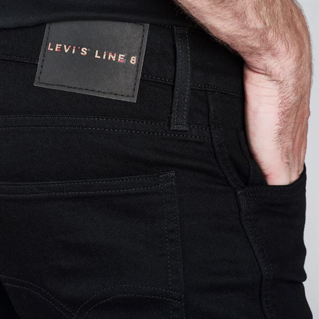 Levi's Line 8 SKINNY Black