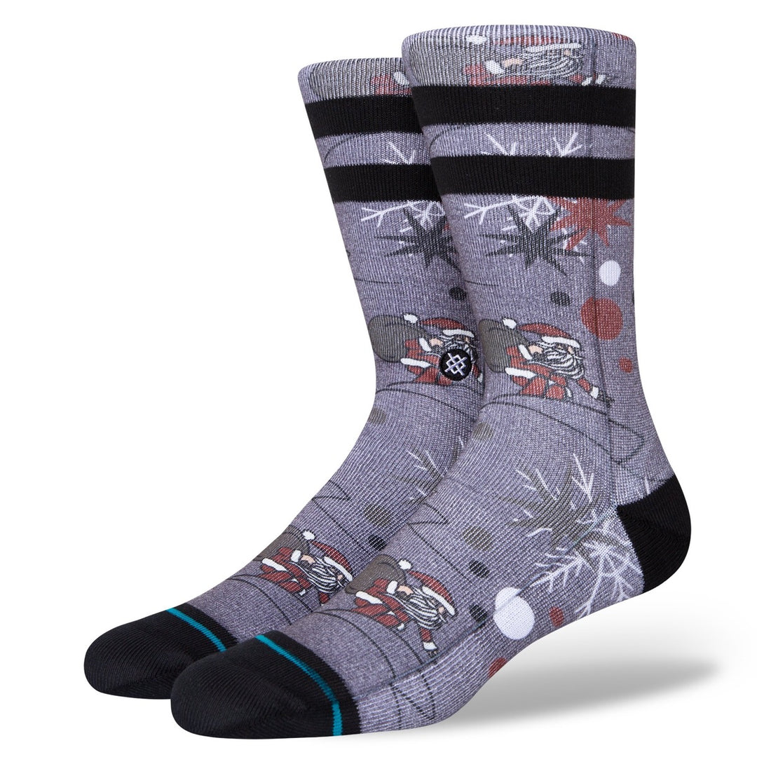 SHREDDING SANTA SOCKS