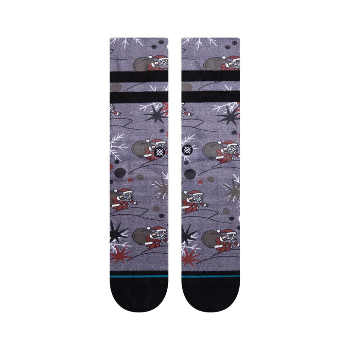 SHREDDING SANTA SOCKS