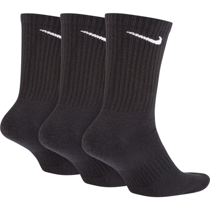 EVERYDAY CUSH SOCKS BLACK (3 PAIRS)