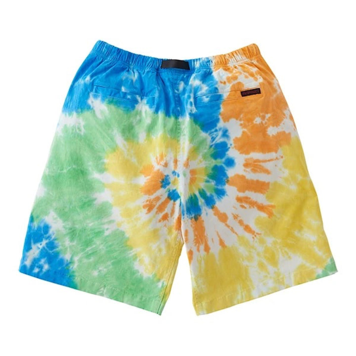 TIE DYE G-SHORTS ORANGE SPIRAL