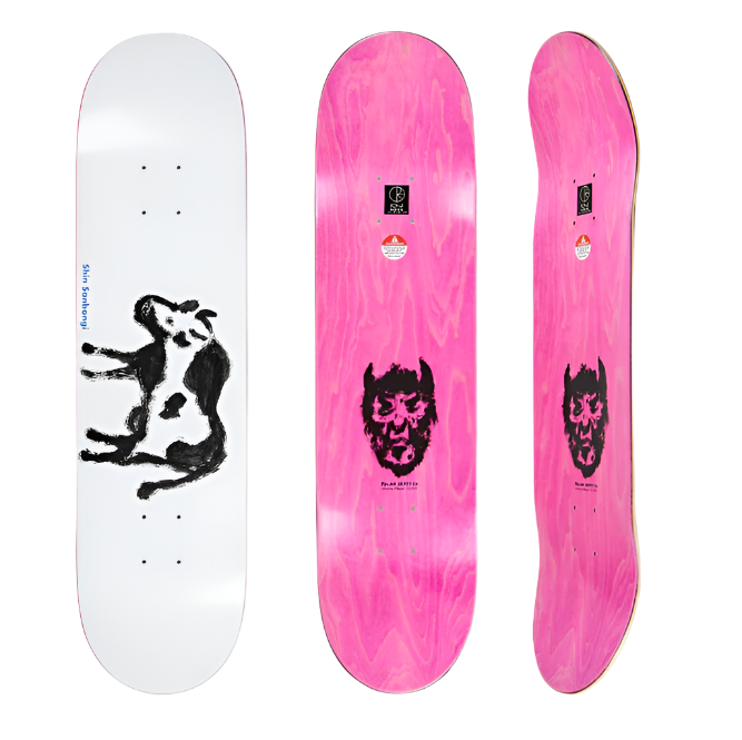 SHIN SANBONGI COW & DEVIL DECK WHITE