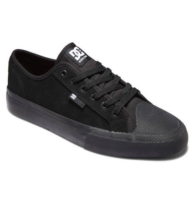 MANUAL S LEATHER SKATE SHOES BLACK
