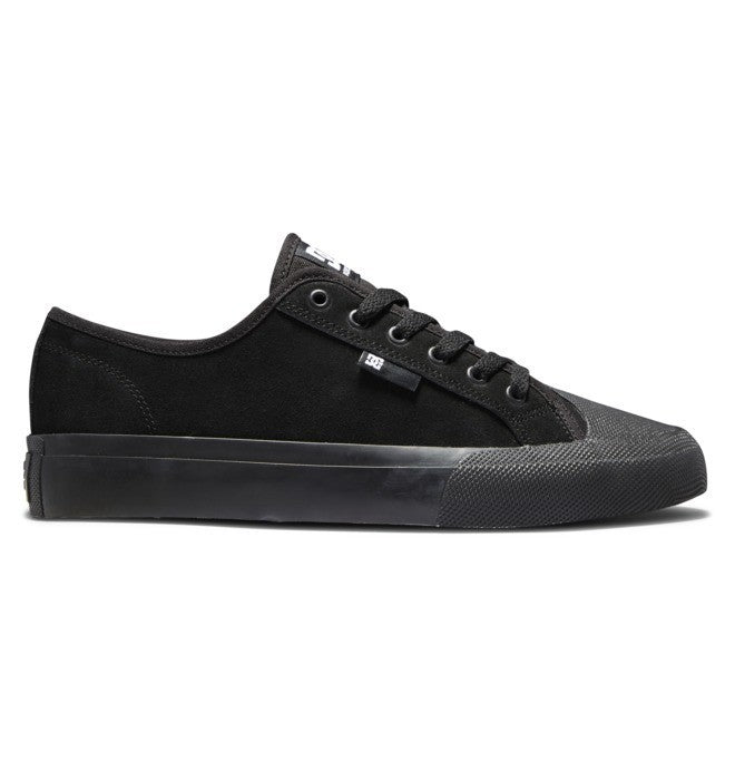 MANUAL S LEATHER SKATE SHOES BLACK