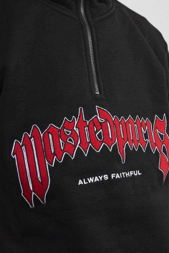 FUNNEL PITCHER CREW BLACK